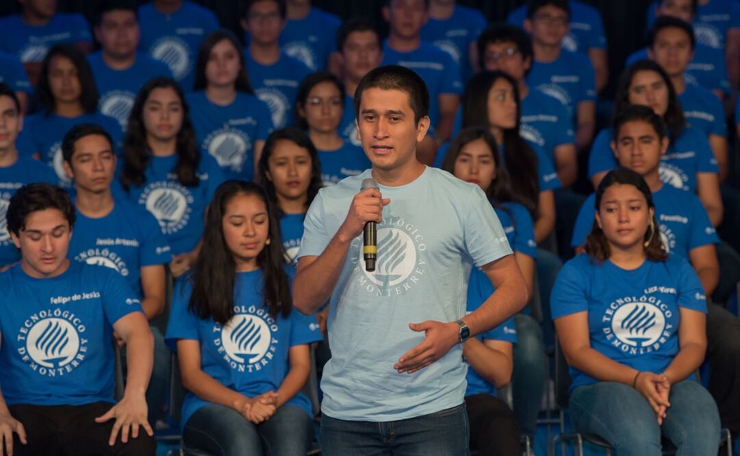 Oliver Santos busca ahora consolidar una empresa de drones. (Foto: Tecnológico de Monterrey).