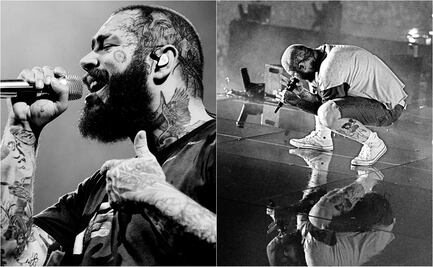 Post Malone finaliza concierto, pese a grave lesión en las costillas: "Estoy bien", dice desde el hospital 