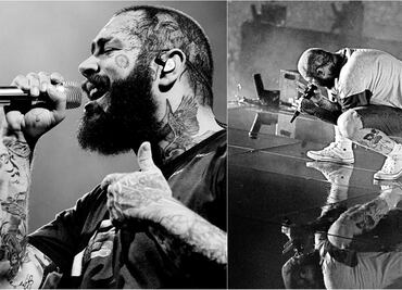 Post Malone finaliza concierto, pese a grave lesión en las costillas: "Estoy bien", dice desde el hospital