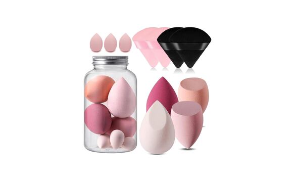Compra aquí: Set de 12 Esponjas para Maquillaje