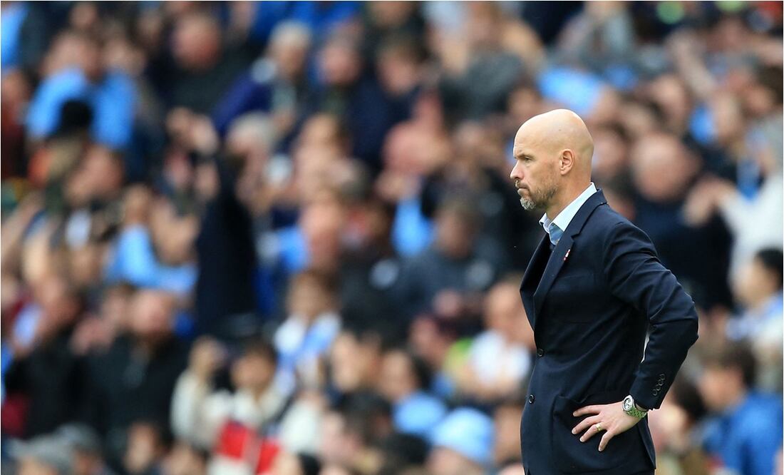 El Manchester United despidió al entrenador Erik Ten Hag - Foto: AFP