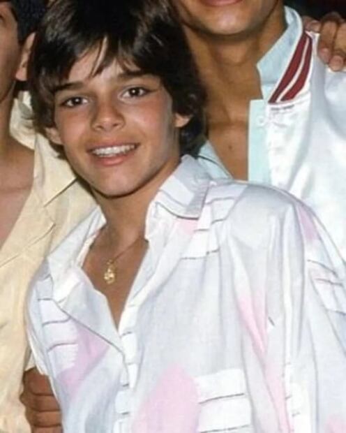 Cómo lucía Ricky Martín a los 12 años, antes de la fama mundial