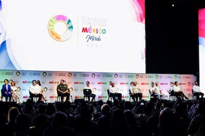 Turismo, actividad con vocación social: AMLO, durante la inauguración del Tianguis Turístico Mérida 2021