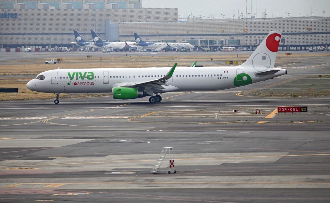 Viva Aerobus transportó a 15 millones 466 mil pasajeros de enero a julio de este año, es decir 12.6% más que en el mismo periodo de 2023, de acuerdo con estadísticas de la AFAC. Foto: Archivo EL UNIVERSAL