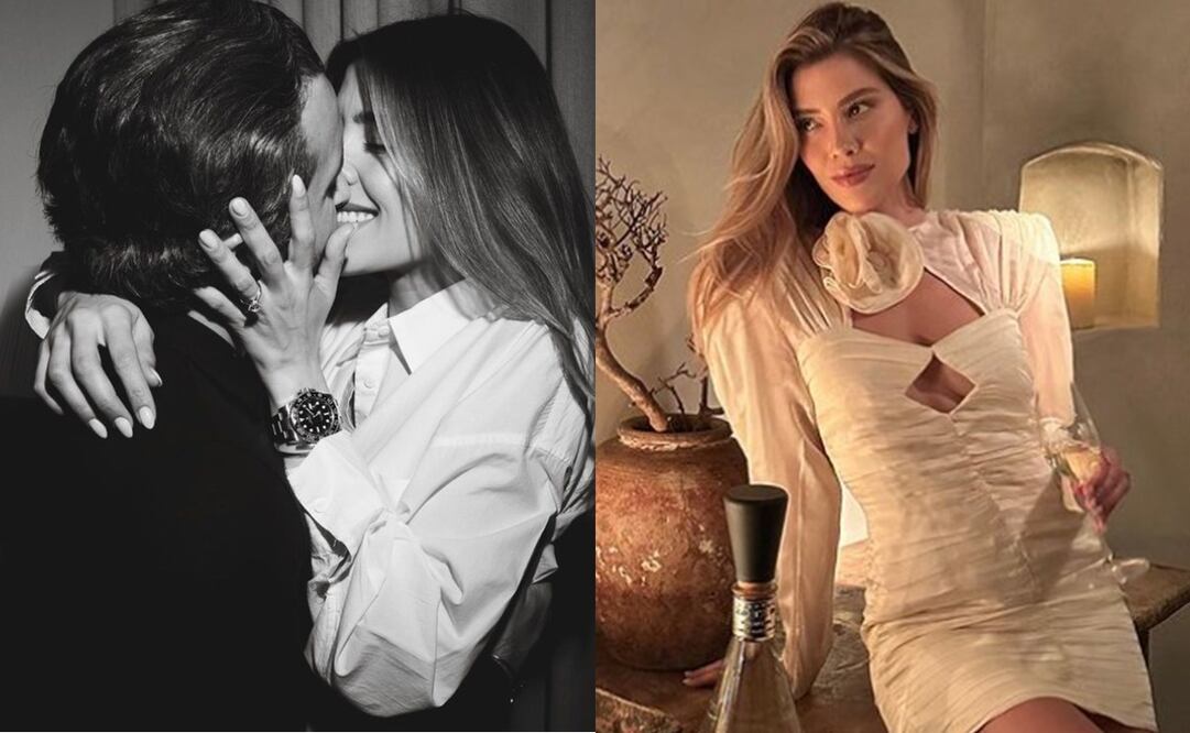 Michelle Salas y su esposo Danilo Díaz, quien es empresario. Foto: Vía Instagram oficial de la modelo.