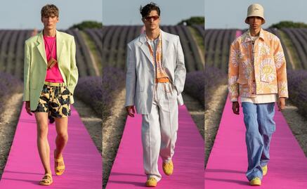 Jacquemus presenta desfile en un extenso campo de lavanda