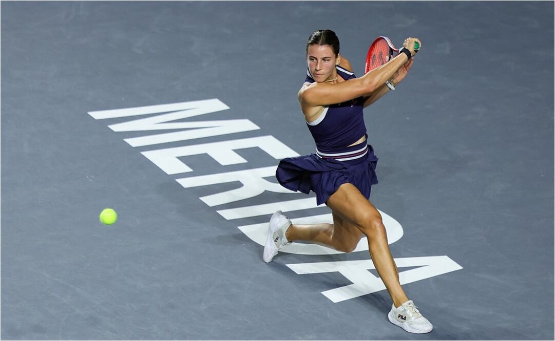 FOTO: Emma Navarro es la primera finalista del Mérida Open AKRON 2025