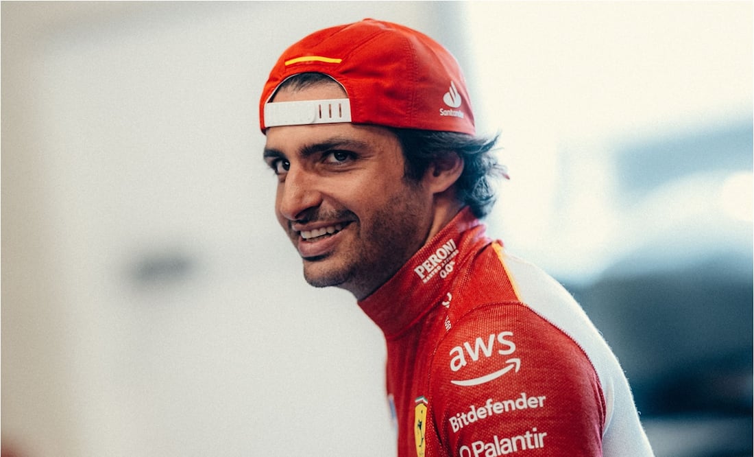 FOTO: @ScuderiaFerrari - Carlos Sainz gana la Pole Position del Gran Premio de México 2024