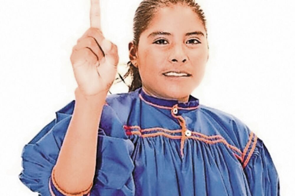 La ultramaratonista pertenece al grupo indígena que vive al norte del país. Foto/ESPECIAL