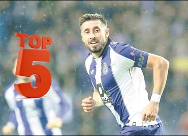 Herrera, quinto extranjero con más juegos en el Porto