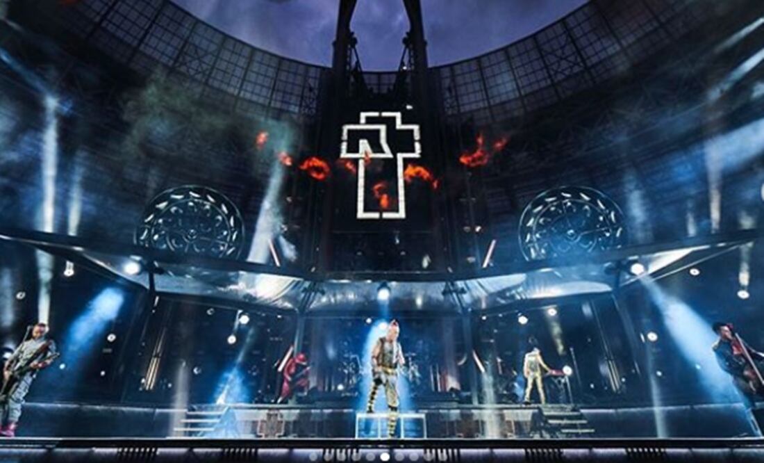 Presentación de la banda en el Estadio Luzhniki de Moscú. Foto: Instagram