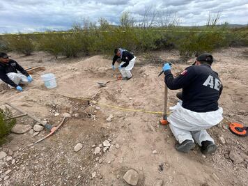 Cuerpos hallados en fosa de Coyame del Sotol, corresponden a migrantes, confirma fiscalía de Chihuahua