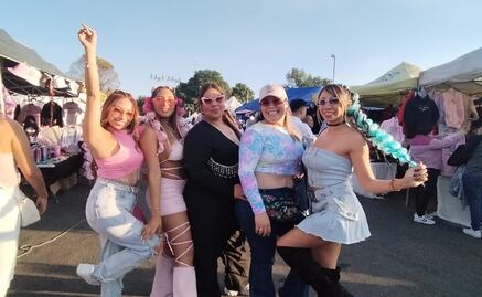 Madrugan las “bichotas” para ver a Karol G en el Estadio Azteca