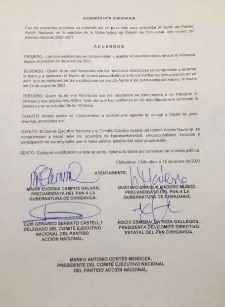 Que no me considere para coordinar senadores: Madero a Cortés por incuplir acuerdos