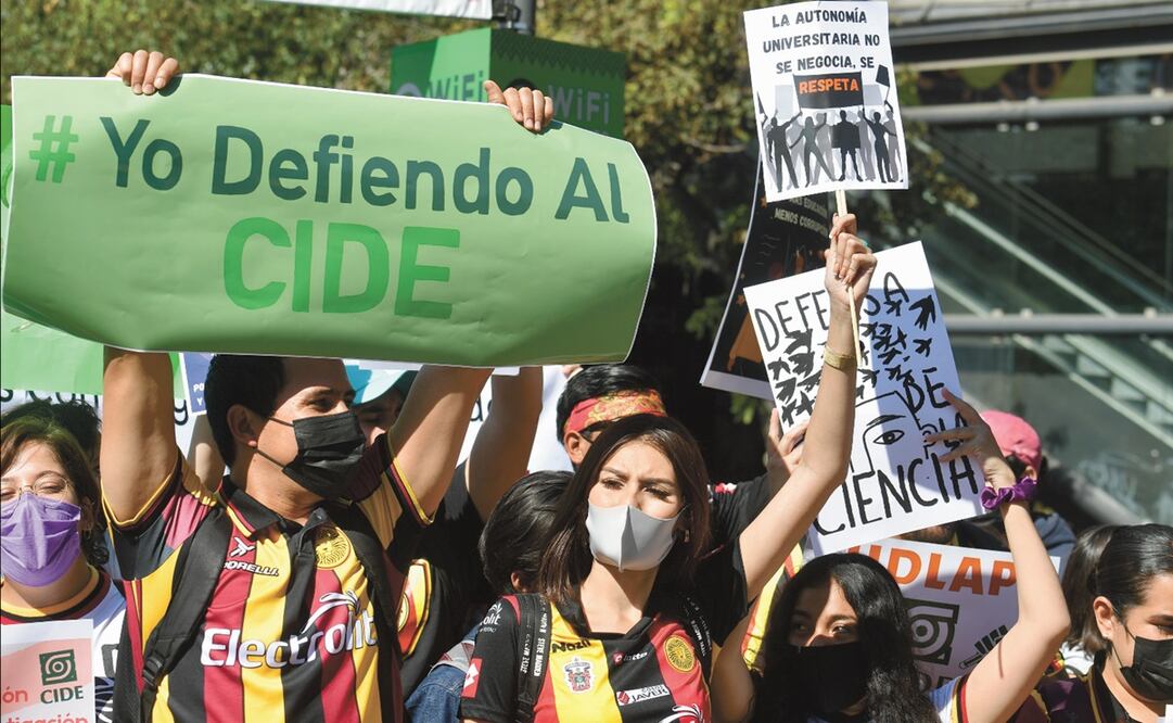 El DRCLAS añade que esperan que los procesos de gobernanza interna—y los profesores, estudiantes y trabajadores que los defienden—"sean respetados en el CIDE. Foto: Archivo EL UNIVERSAL