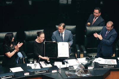 La "Elvia Carrillo" del Senado, a María Elena Chapa  