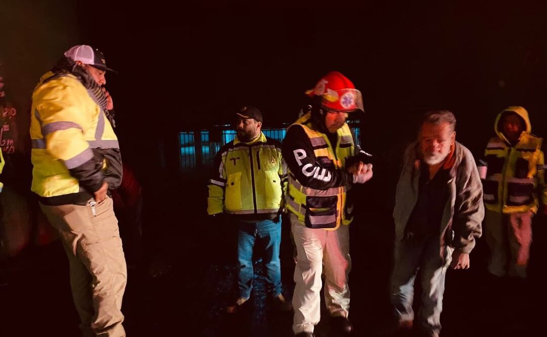 Realizan recorridos para atender a personas vulnerables al intenso frío en Ciudad Victoria. Foto Especial