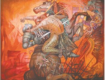 La caída de Tenochtitlan, en exposición virtual