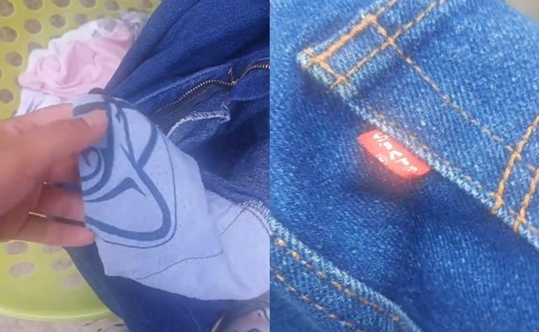 Hombre compra pantalón “Levi’s” a buen precio, lo lava y se encuentra con sorpresa. Foto: Captura de video