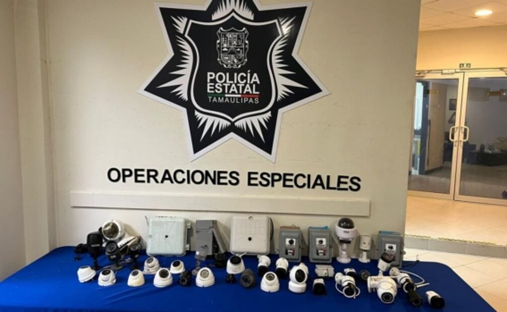 Desarticulan red de videovigilancia del crimen organizado en Reynosa, Tamaulipas
