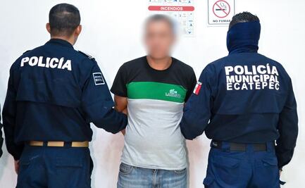 Policías de Ecatepec detienen a prófugo de las autoridades de la CDMX desde 2022