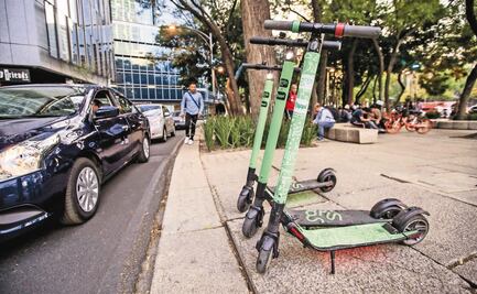 Buscan evitar saturación de bicis y scooters sin anclaje en alcaldías centrales