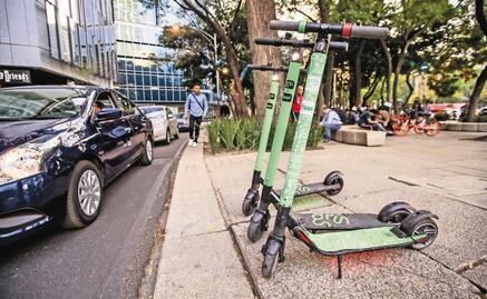 Buscan evitar saturación de bicis y scooters sin anclaje en alcaldías centrales