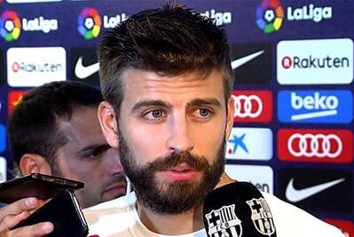 Me siento orgulloso de ser catalán: Piqué