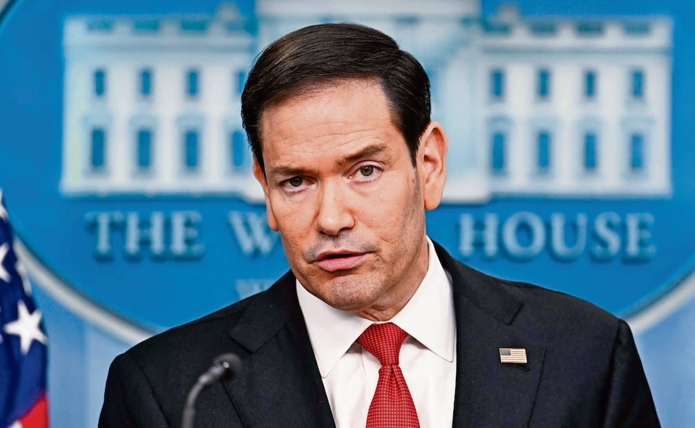 Marco Rubio, secretario estadounidense de Estado, durante una rueda de prensa en la Casa Blanca en Washington, el 5 de mayo pasado. Foto: Kent NISHIMURA / AFP
