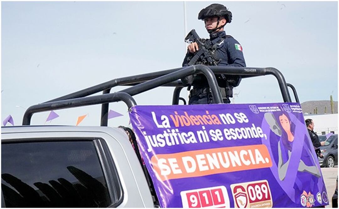Autoridaes buscan prevenir la violencia contra las mujeres en BCS (5/12/2024). Foto: Especial