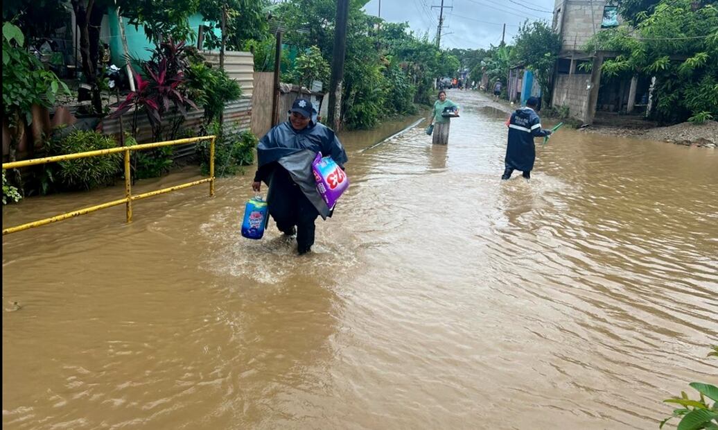 En el norte de Oaxaca se activaron refugios temporales en los municipios de Tuxtepec, Valle Nacional, Jacatepec, Chiltepec y Ojitlán. Foto: Especial