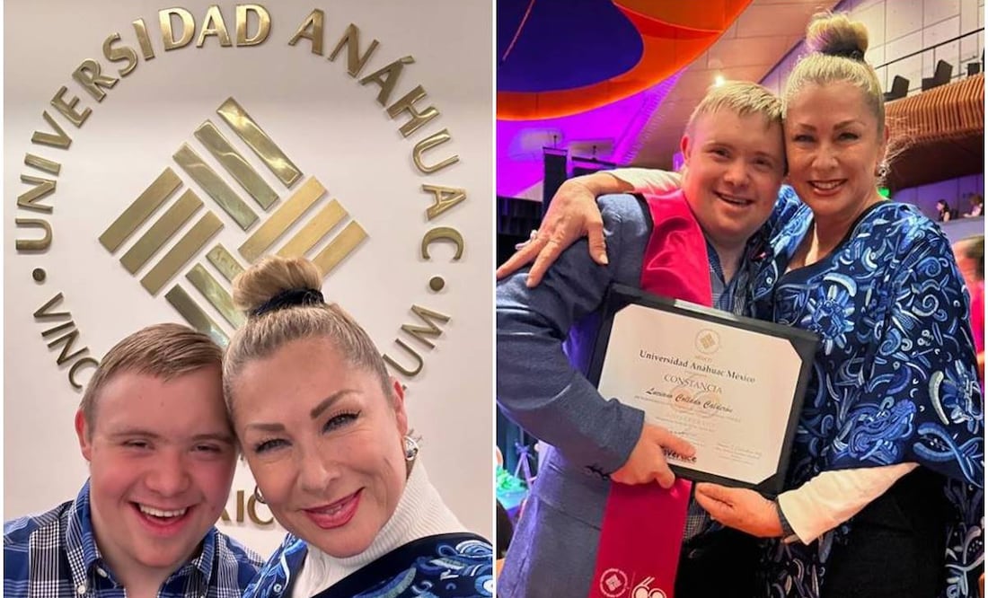 Leticia Calderón, orgullosa del logro de su hijo Luciano. Fotos: Instagram
letycalderon79