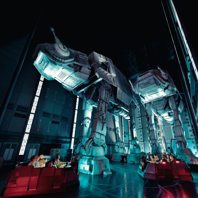 Star Wars: Rise of the Resistance te quita el aliento. Foto: Cortesía Disney