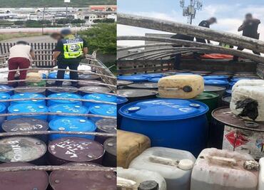 Decomisan más de 15 mil litros de precursores químicos de drogas en Querétaro