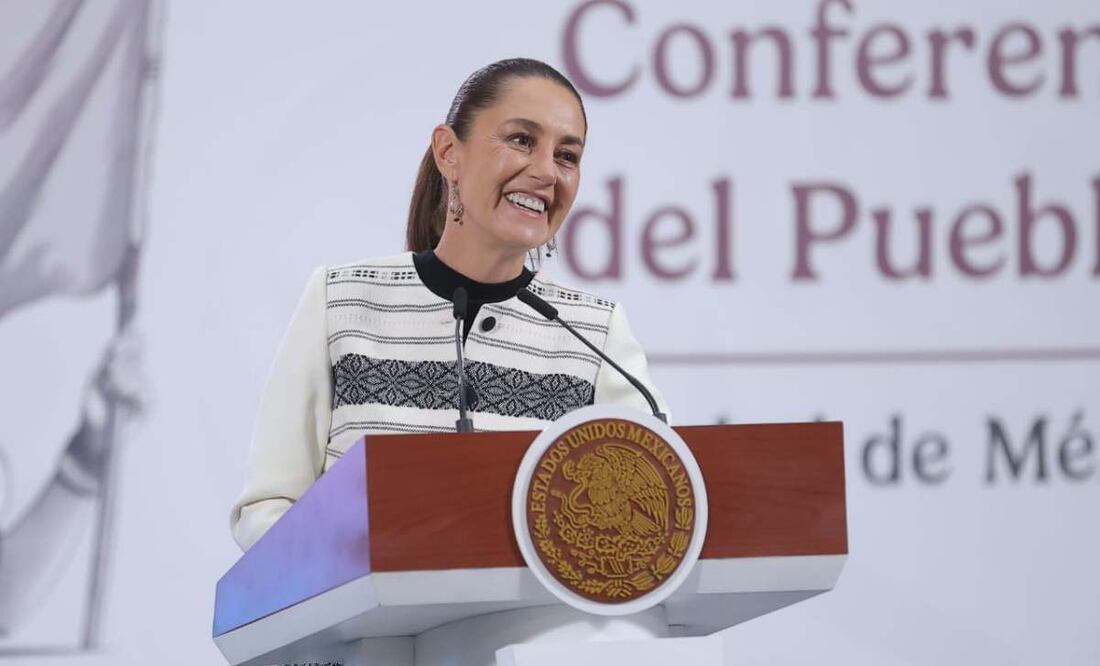 Sheinbaum ensaya para su primer Grito de Independencia; dice que ceremonia será “muy austera” Foto: Gabriel Pano / EL UNIVERSAL