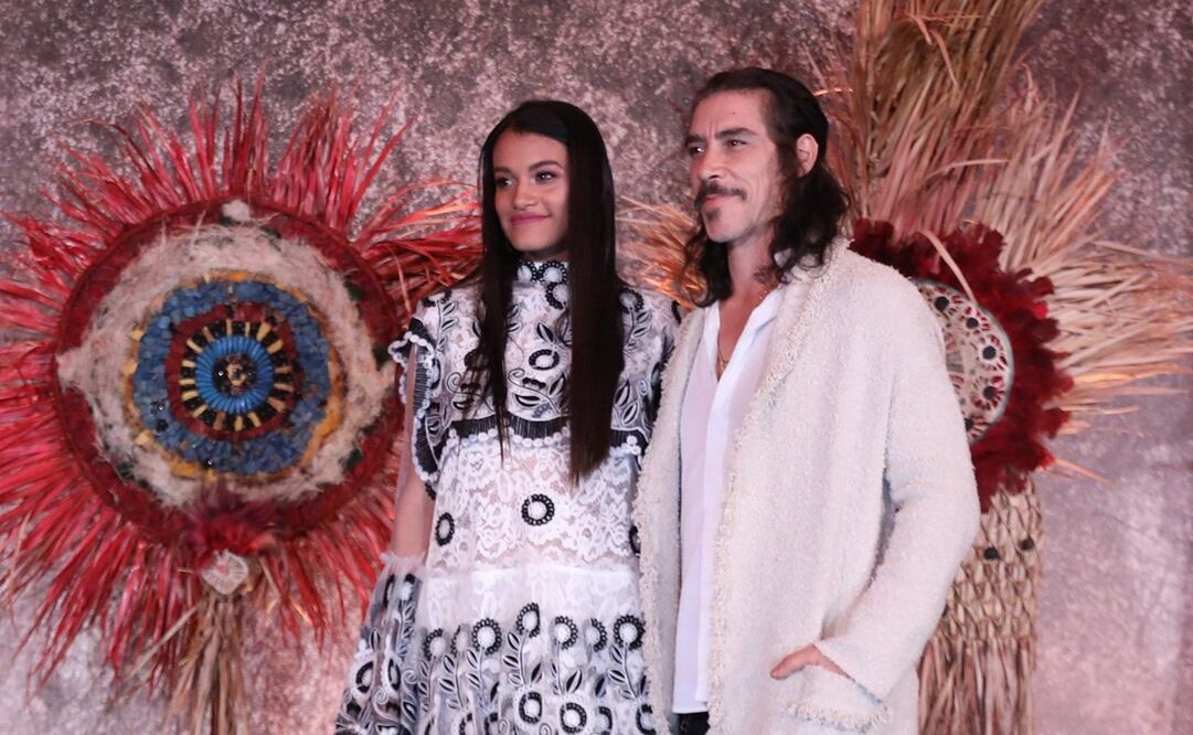 Isabel Bautista y Oscar Jaenada son los protagonistas de la serie "Hernán" Foto: EFE