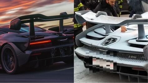 McLaren Senna se incendia en Portugal, se desconocen las causas