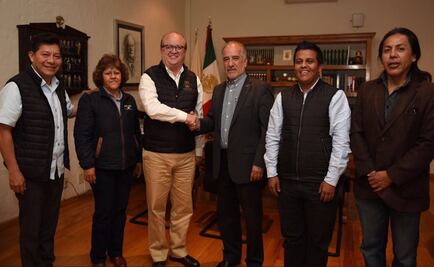 Graco Ramírez recibe a rector electo de la UAEM