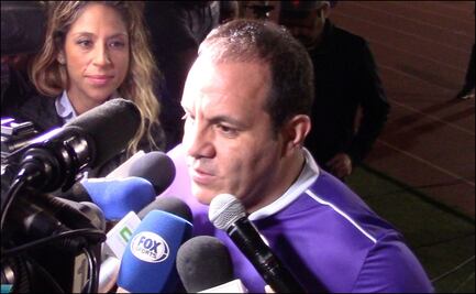 Cuauhtémoc Blanco recibe a Ronaldinho en Cuernavaca