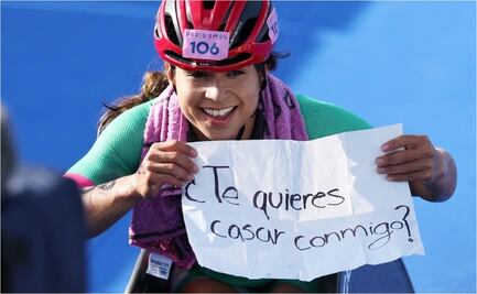 La mexicana Brenda Osnaya propone matrimonio en los Juegos Paralímpicos de Paris 2024