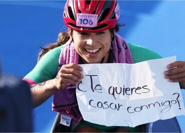 La mexicana Brenda Osnaya propone matrimonio en los Juegos Paralímpicos de Paris 2024