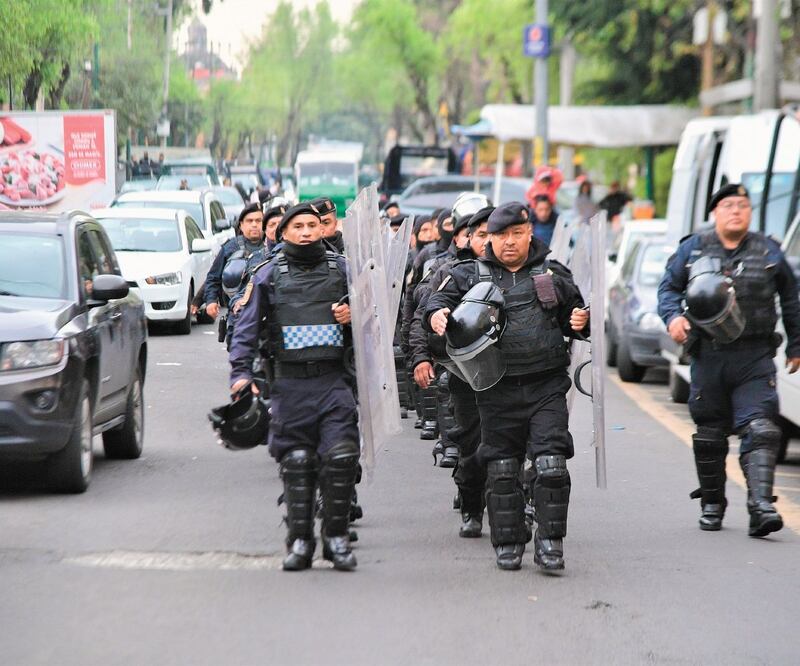 Durante este mes se implementarán cinco ejes para evitar un repunte de la violencia, comooperaciones semanales por alcaldía y cierre de negocios con venta ilegal de alcohol, según SSC. ARCHIVO EL UNIVERSAL