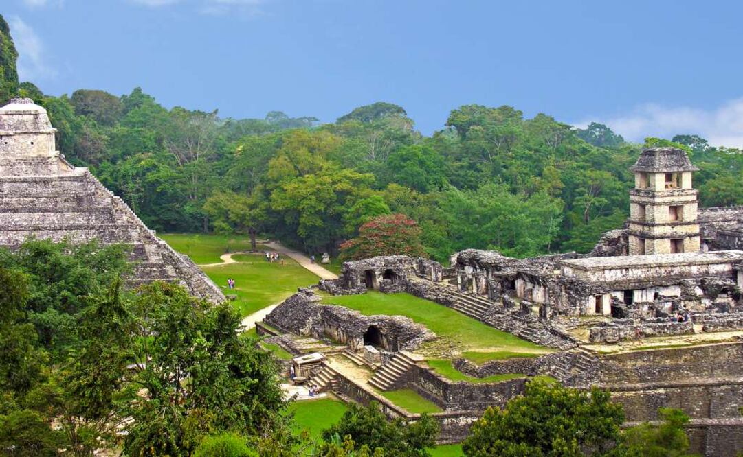Palenque, Chiapas, zona arqueológica en el sur del país. Foto: Turismo de Chiapas