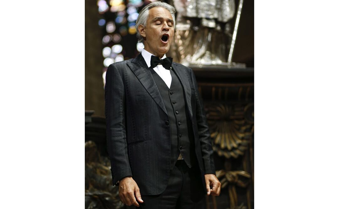 Andrea Bocelli. Foto: Archivo 