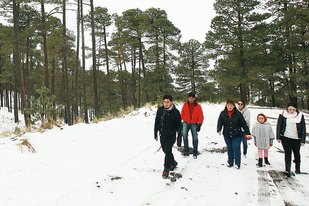 En la temporada invernal habrá hasta 4 grados bajo cero en puntos altos del Edomex (ARCHIVO EL UNIVERSAL)