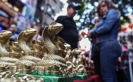 Cientos de personas celebran el año de la serpiente de madera; Barrio Chino de la CDMX se abarrota de gente