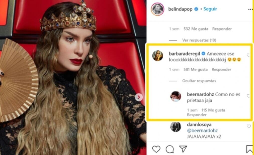 Bárbara de Regil se pelea con los fans de Belinda