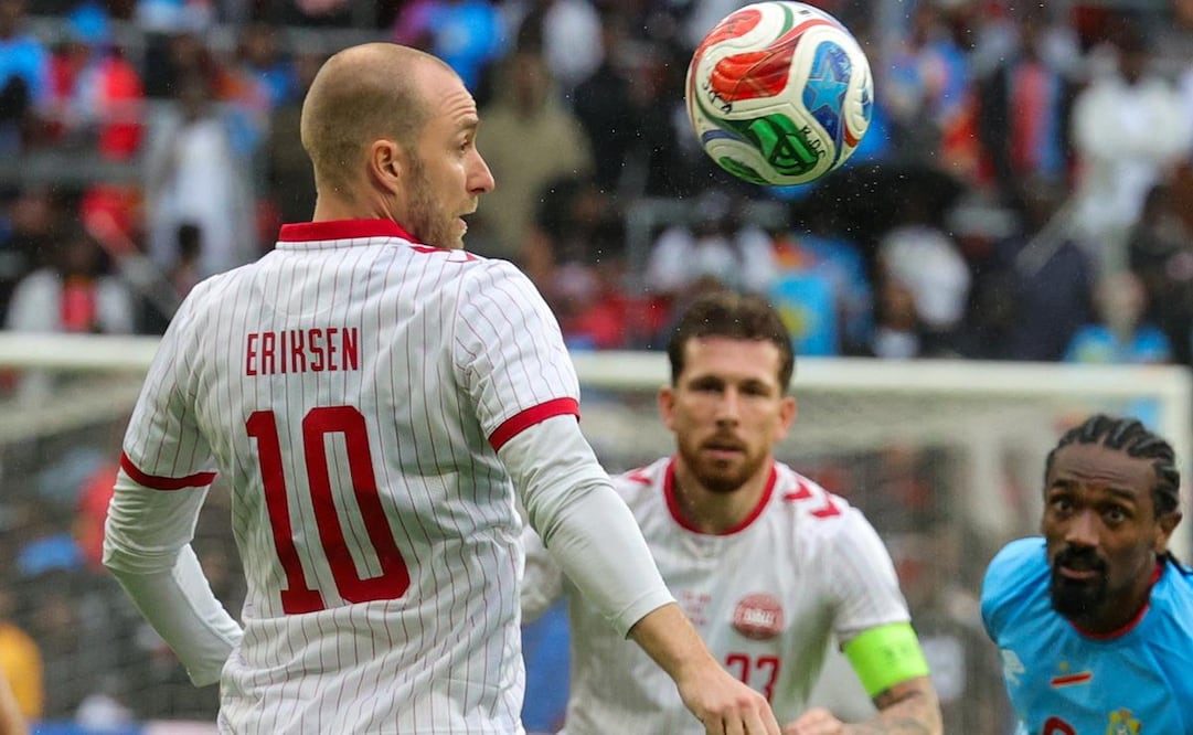 Christian Eriksen vuelve a desplomarse con Dinamarca / Foto: EFE