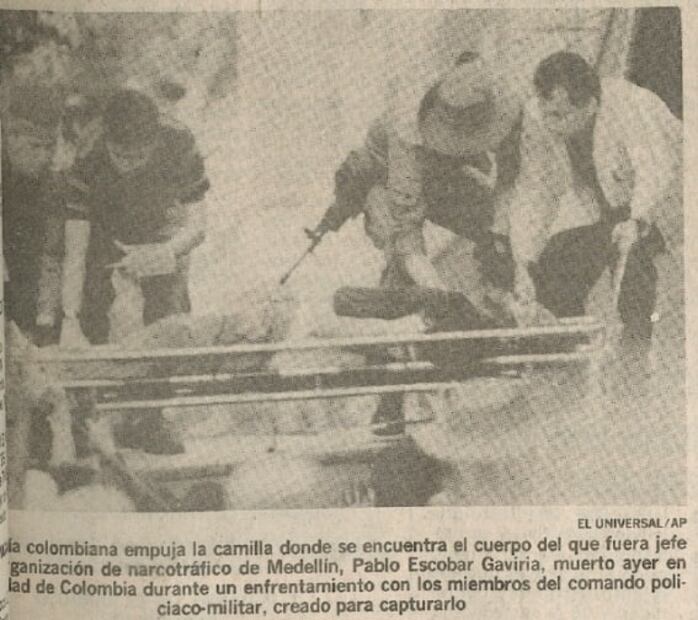 Descalzo y con una llamada telefónica como anzuelo, así fue “cazado” Pablo Escobar en 1993