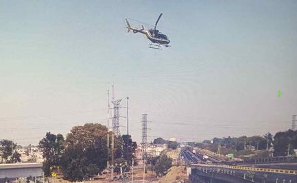 VIDEO: Roba vehículo, desencadena persecución en Circuito Exterior Mexiquense y se arroja a canal